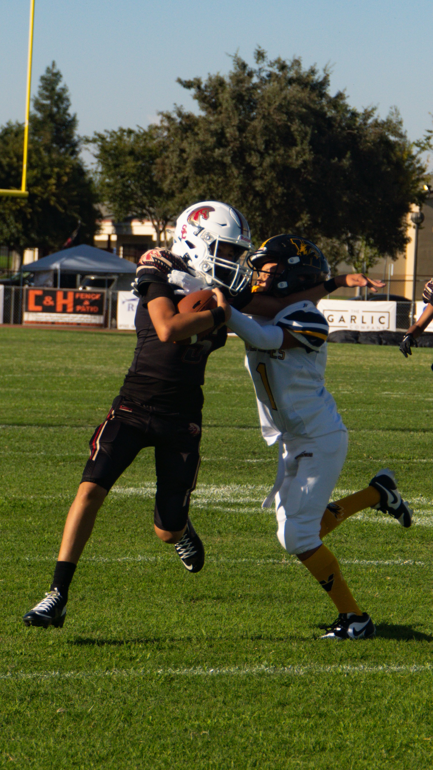 Tackle in open field