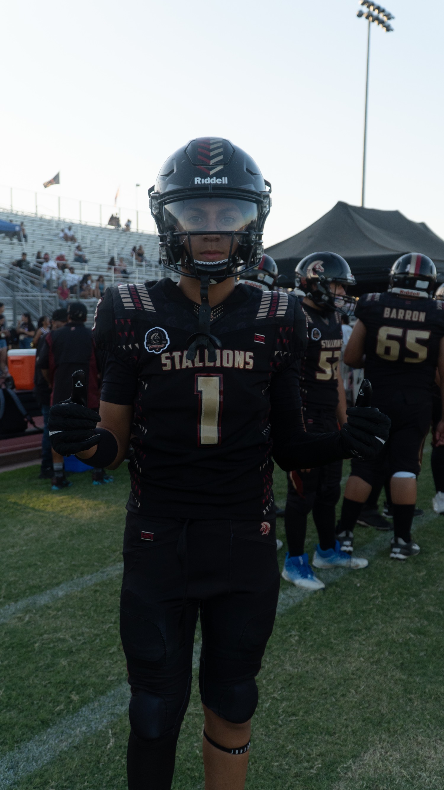Stallions quarterback portrait